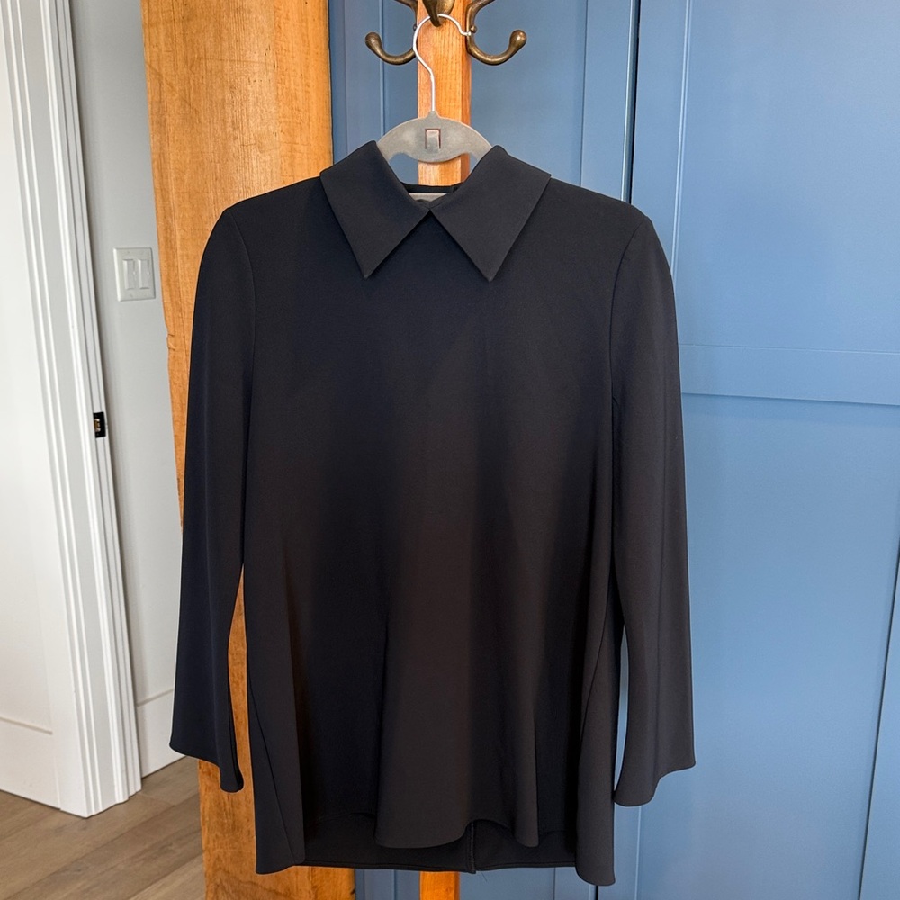camilla & marc Black Blouse with Classic Label
